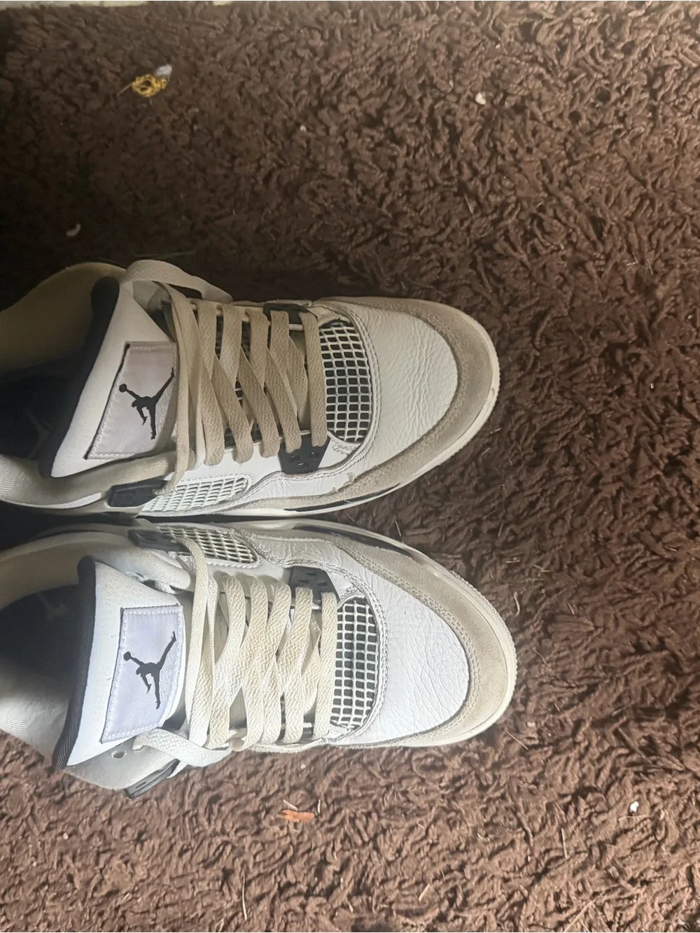 Jordan Kids White and Black Retro Basketball Sneakers